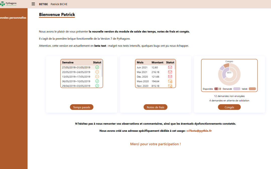 Pythagore V7 : le module SDP